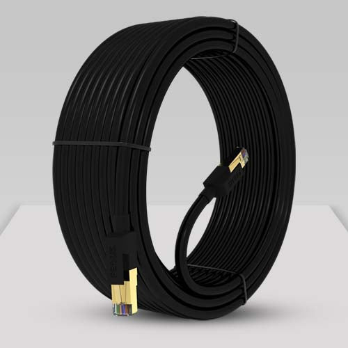 Cat6 ethernet cable black