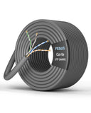 FEDUS 1000 MBPS High Speed RJ45 Cat5e Ethernet Patch Cable LAN Cable Internet Network Computer Cable Cord High Speed Gigabit Category 5 Wires for Modem, Router, Camera, LAN ADSL BLUE FEDUS