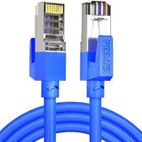 FEDUS 1000 MBPS High Speed RJ45 Cat5e Ethernet Patch Cable LAN Cable Internet Network Computer Cable Cord High Speed Gigabit Category 5 Wires for Modem, Router, Camera, LAN ADSL BLUE FEDUS