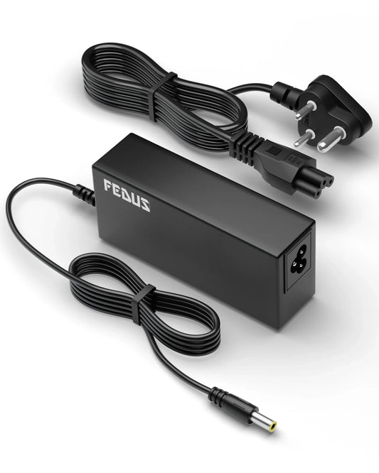 FEDUS 12 Volt 5 Amp (12V 5A) AC DC Adapter 12v 60 Watt DC Power Supply AC Adapter SMPS AC to DC Converter for Battery Charger Transformer, PC, LCD Monitor, TV, LED Strip, CCTV, DVR, NVR, DIY