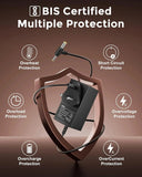 FEDUS 12V 1.5Amp DC Power Adapter, Power Supply, SMPS for LCD Monitor, TV, LED Strip, CCTV, 12 Volt 1.5 Amp Power Adapter, AC Input 100-240V DC Output 12 Volt 1.5 Amps - 2.5mm x 5.5mm Jack FEDUS