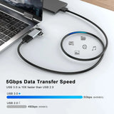 FEDUS 2-in-1 OTG adapter, OTG Cable, Lightning & USB C to USB 3.0 Adapter, Pendrive connector type C OTG connector Cheeku Technologies