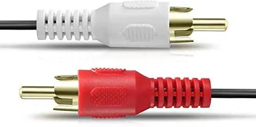 FEDUS 2-RCA Male to 2-RCA Male Dual 2 RCA Cable, Stereo Audio 2RCA Cord Male to Male Connector AV Sound Plug Jack Wire Cord, Double RCA Stereo Cable/Cord, Dual Composite 2RCA to 2RCA FEDUS