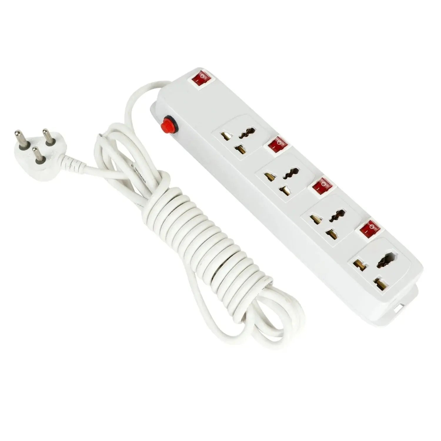 FEDUS Switch Board Extension, Extension Boards with Switch, Extension Cords, Extension Board with Long Wire, Extension Board for Computer, Surge Protectors Spike Buster, Switch Board Organizer 4M/13F FEDUS