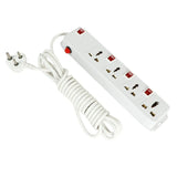 FEDUS Switch Board Extension, Extension Boards with Switch, Extension Cords, Extension Board with Long Wire, Extension Board for Computer, Surge Protectors Spike Buster, Switch Board Organizer 4M/13F FEDUS