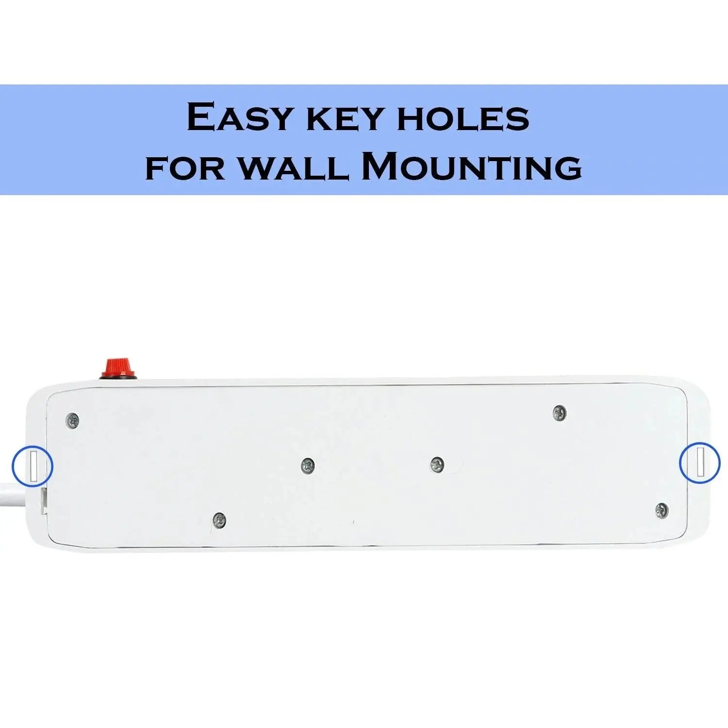 FEDUS Switch Board Extension, Extension Boards with Switch, Extension Cords, Extension Board with Long Wire, Extension Board for Computer, Surge Protectors Spike Buster, Switch Board Organizer 4M/13F FEDUS