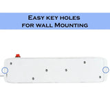 FEDUS Switch Board Extension, Extension Boards with Switch, Extension Cords, Extension Board with Long Wire, Extension Board for Computer, Surge Protectors Spike Buster, Switch Board Organizer 4M/13F FEDUS