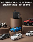 FEDUS 6v Adapter Charger for Kids Ride on Car Toys, 6 Volt Battery Charger with Charging Indicator & Auto-Cut Off Battery Power Adaptor for Kids Electric Car Children Mercedes, BMW, Audi, Motorcycle, Jeep FEDUS