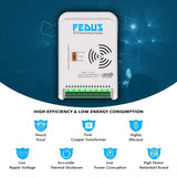 FEDUS 8 Channel SMPS for CCTV, Power Supply Adapter for up to 8 CCTV Security Cameras, CCTV Power Supply SMPS, Power Supply Adapter for Video Surveillance Camera System, CCTV, Dome, Bullet Cameras FEDUS