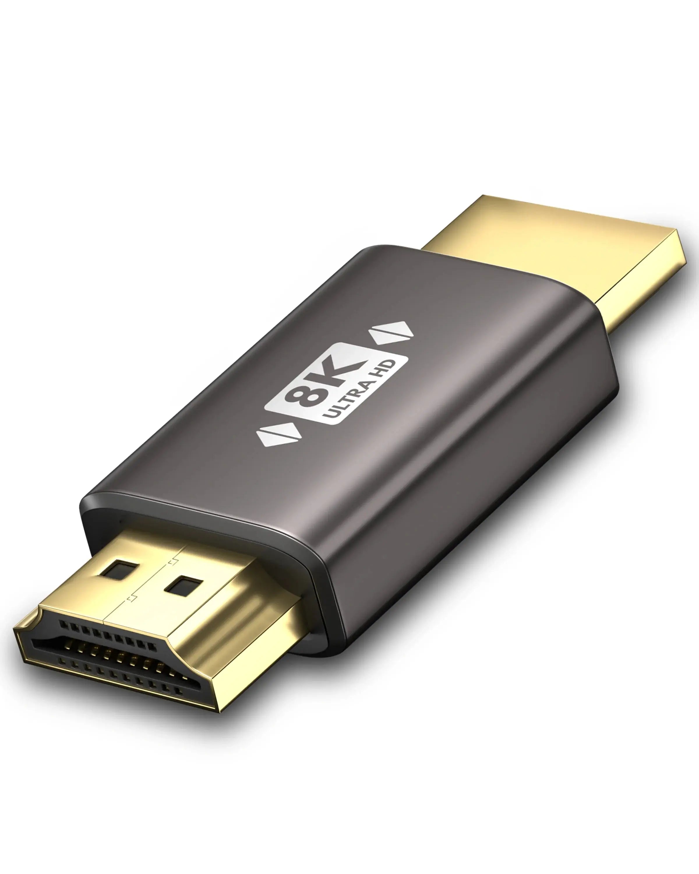 FEDUS 8K Ultra HD HDMI male to male connector HDMI Male Coupler Converter, HDMI Extension, HDMI 2.1 Adapter Extender for Led LCD TV Stick, Xbox, PS4 PS5, Supports 3D HDR, eARC, 8K@60Hz 4K@144Hz Cheeku Technologies