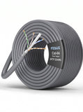 CAT6A SFTP Pure Copper 23AWG Ethernet Cable 10Gbps FEDUS