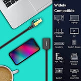 Cat8 Ethernet Extension Cable – RJ45 Male to Female, Shielded SFTP, 40Gbps 2000MHz