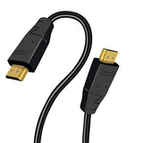 FEDUS Certified 4K Long HDMI Cable, Ultra HD 2.0 Support 4K 60Hz (HDR10 8/10bit 18Gbps HDCP2.2 ARC) 3D HDMI Cable Compatible with TV/Laptop/PC/Gaming, Video.