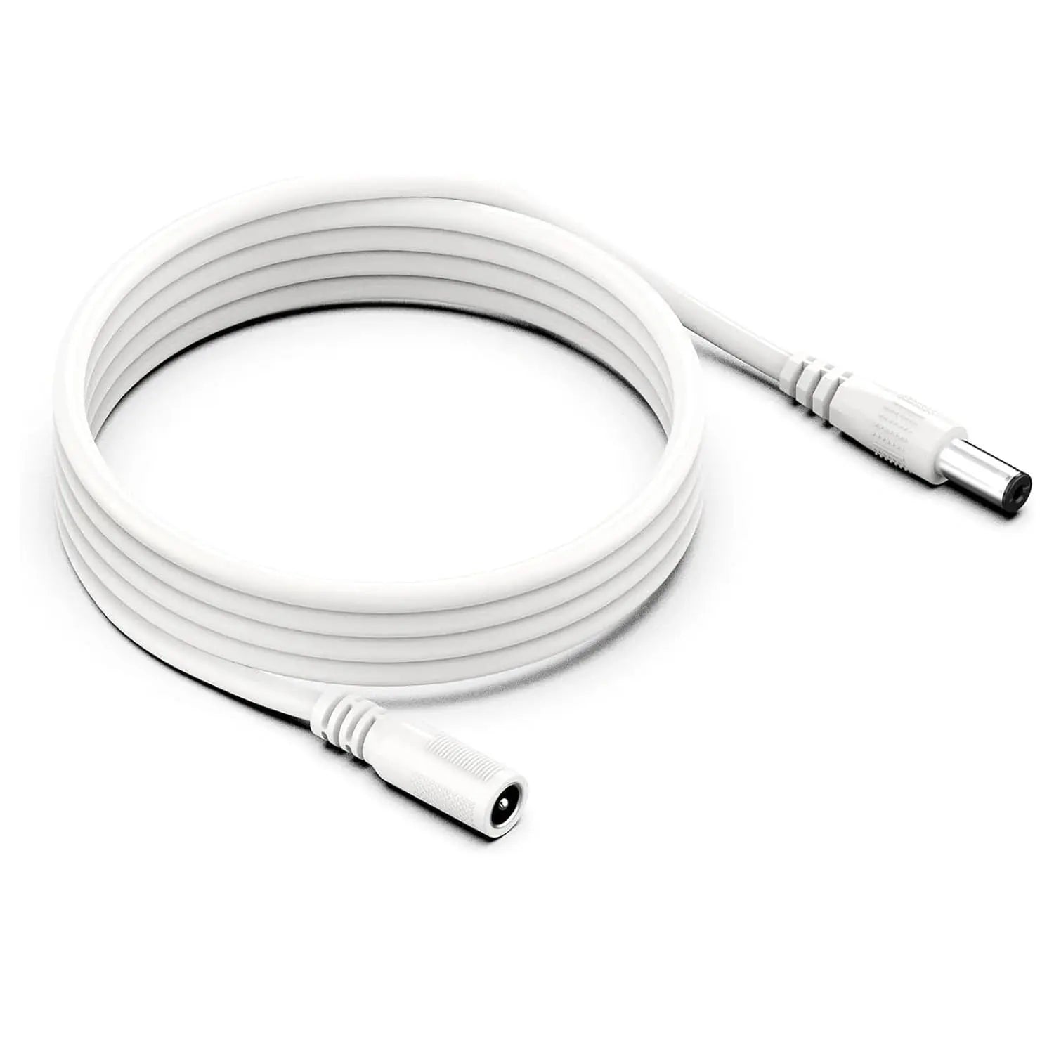 FEDUS Dc Male to Female Plug Cable 20AWG DC Power Adapter Extension Cord 2.1mm x 5.5mm DC 12V Power Adapter Dc Extension Cord For CCTV Camera, DVR, NVR, LED Strip, Baby Monitor, IP Camera, Black FEDUS
