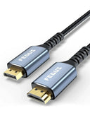 FEDUS Displayport To Hdmi Cable Converter, 4K@60Hz Braided Dp To Hdmi Adaptor Connector, Compatible With Projector, Laptop, Monitor, Tv, Pc, Graphic Cards Hdtv Monitor Projector, Black Cheeku Technologies