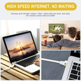 FEDUS Flat Cat6 Cable Ethernet Cable, Flat RJ45 LAN Cable wire High Speed 250MHz / 1 Gigabit Speed UTP LAN Cable, Network Internet Cable, Patch Computer Cord Gigabit Category 6 Wires for Modem, Router FEDUS
