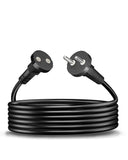 FEDUS 18AWG Heavy Duty Male to Female 2 Pin Power Extension Cord Wire, 10amp Indoor Outdoor Power Cord Extension Electrical Extender Power Cable for appliances, Electronics, Power Tools Cheeku Technologies