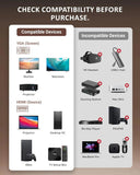 FEDUS HDMI to VGA Cable Adapter 1080P@60Hz Uni-Directional HDMI Computer to VGA Monitor Cable (Male to Male) Compatible for Computer, Desktop, Laptop, PC, Monitor, Projector, HDTV, Roku, Xbox FEDUS