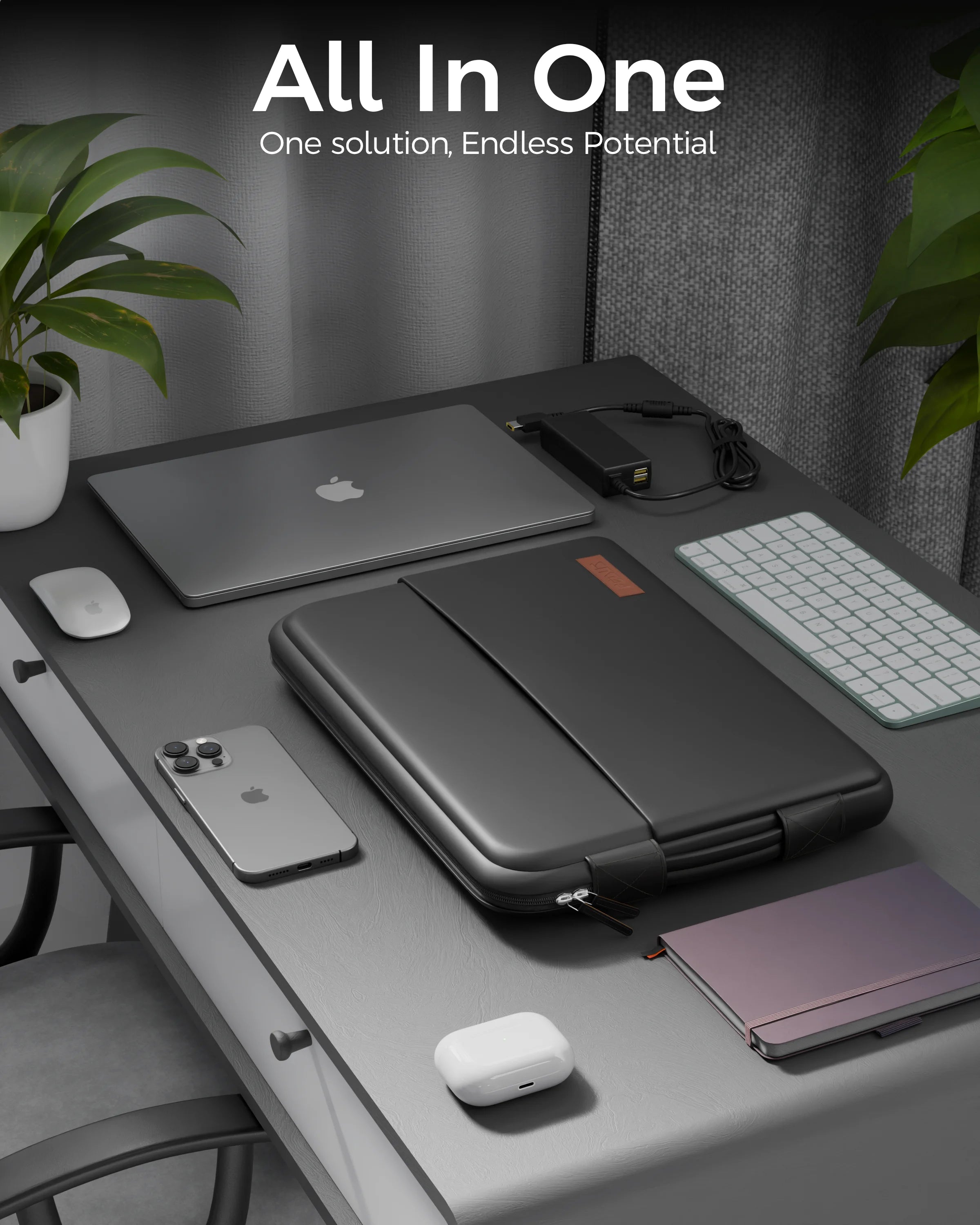 oro onyx black laptop sleeve 9