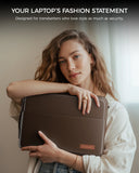 oro cinnemon brown laptop sleeve 7