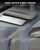 oro cloud grey laptop sleeve 2