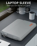 oro cloud grey laptop sleeve 6