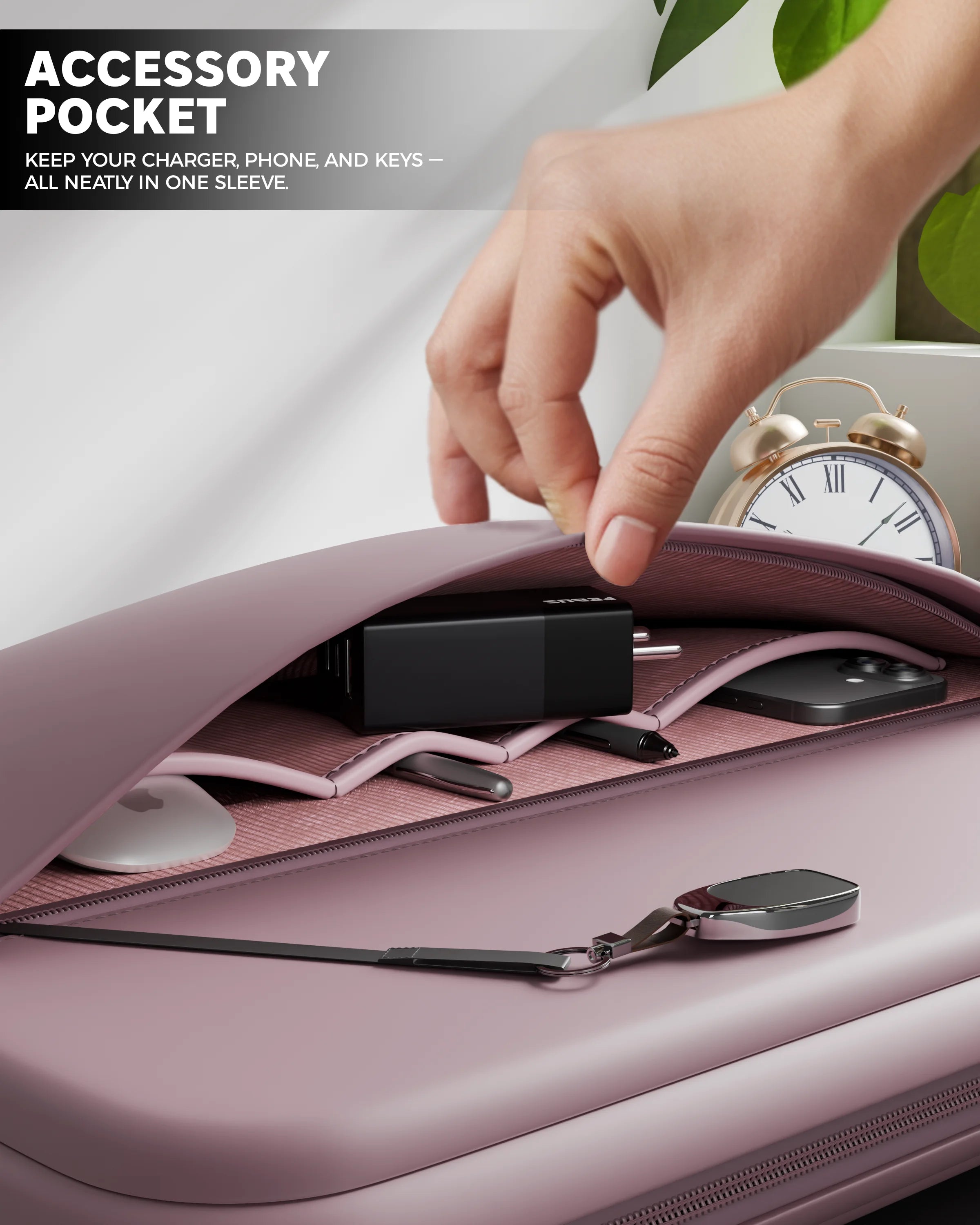 oro powder pink laptop sleeve 3