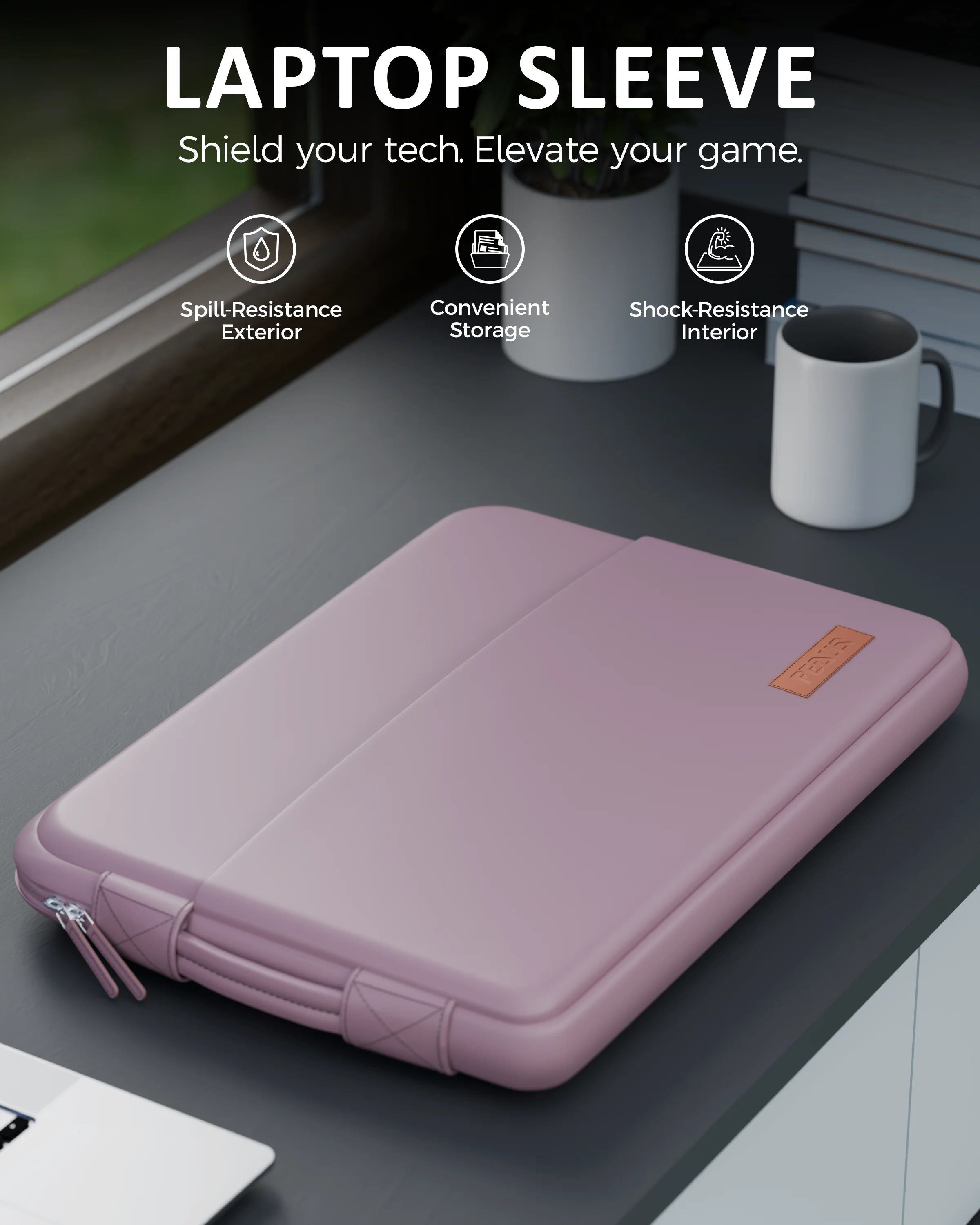 oro powder pink laptop sleeve 6