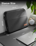 oro onyx black laptop sleeve 12