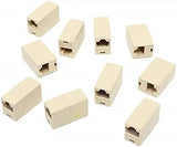 RJ45 8P8C Female to Female Coupler Connector Network LAN Adapter FEDUS