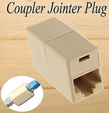 RJ45 8P8C Female to Female Coupler Connector Network LAN Adapter FEDUS