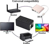 FEDUS RJ45 Coupler Ethernet Coupler Cat7, Cat6, Cat5e RJ45 8P8C Inline lan Coupler Ethernet Extender Adapter Adsl Extension Jointer Extending the Ethernet Cables Female to Female Connector FEDUS