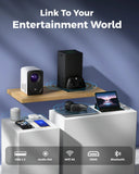 FEDUS Smart LED Projector – Home, Office & Outdoor Entertainment FEDUS