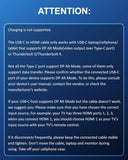 FEDUS Type C to HDMI Converter Cable 4K@60Hz USB C to HDMI Adaptor Cord, MAC Thunderbolt 3/4 Compatible Type C Converter for Laptop, Mobile, iPad Pro, MacBook, Chromebook, TV, Monitor