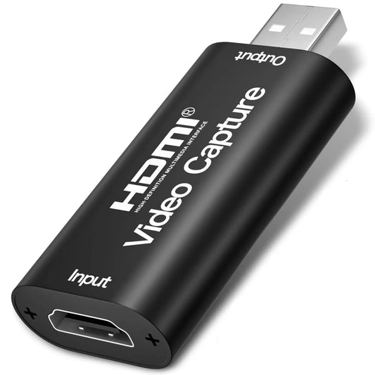 FEDUS USB 2.0 HDMI Video Capture Card 1080p 30fps Audio Video Capture Device, Game Capture Card, HDMI to USB 2.0 for Gaming, Streaming Device, Compatible with Nintendo Switch, PS3/4, Xbox One FEDUS