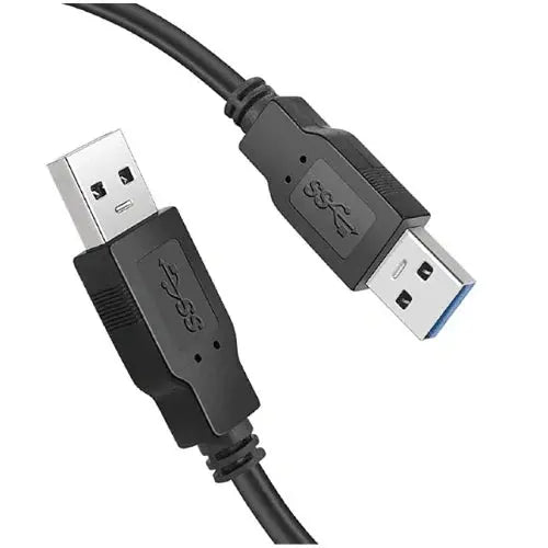 FEDUS USB A to A Cable, High Speed USB 2.0 Type A Male to A Male Cable USB to USB Cord, for Data Transfer Hard Drive Enclosures, Printers, Modems, Cameras, Scanners, Laptop Cooling Pad FEDUS