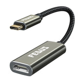 FEDUS Usb C To Hdmi Adapter 4K@60Hz Type-C To Hdmi Female Converter Cable, Portable C Port Hdmi Adapter Connector Hub For Tv, Monitor And Macbook Pro/Air, Ipad, Surface, Samsung Galaxy, Black Cheeku Technologies