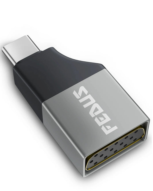FEDUS USB C to VGA Adapter 1080P@60Hz Type C Male to VGA Female Adapter Converter FEDUS