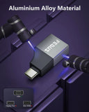 FEDUS USB C to VGA Adapter 1080P@60Hz Type C Male to VGA Female Adapter Converter FEDUS