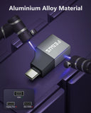 FEDUS USB C to VGA Adapter 1080P@60Hz Type C Male to VGA Female Adapter Converter