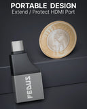 FEDUS USB C to VGA Adapter 1080P@60Hz Type C Male to VGA Female Adapter Converter