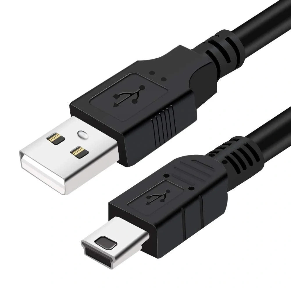 FEDUS USB Charger Cable USB A to Mini pin B Cable