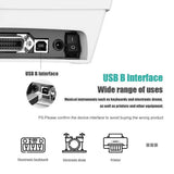 FEDUS USB Printer Cable, Printer USB Cable Wire, USB A Male To USB B 2.0 Male Cord, Scanner Cable Compatible with Printers of Brother Dell, HP Printer Cable, Epson, Canon, Xerox Samsung FEDUS
