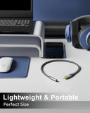 FEDUS USB Type C to 3.5mm Female Headphone Jack Adapter, 3.5 mm jack to Type C connector, Aux to Type C Audio Dongle Cable Cord for iPhone 16/15, Galaxy S24/S23 Ultra, iPad Pro, Headphone, Speaker, Car