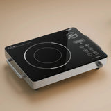 FEDUS 2200 Watts Infrared Cooktop, Energy Efficient Cook & Grill Infrared Stove, Electric Stove Chulha, hot plate chula, Current Stoves Burner for cooking All Cookware compatibility Black FEDUS