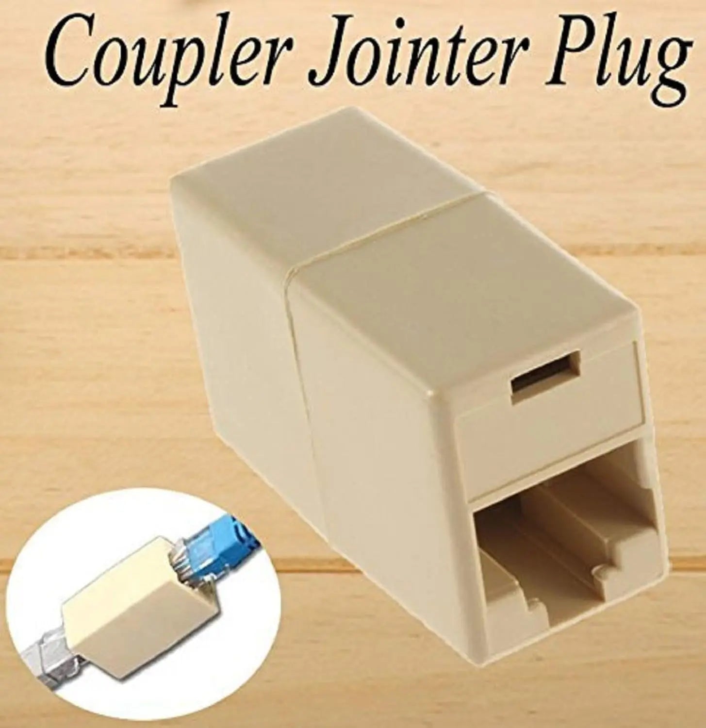 RJ45 Cat5e & Cat6 LAN Coupler Joiner FEDUS
