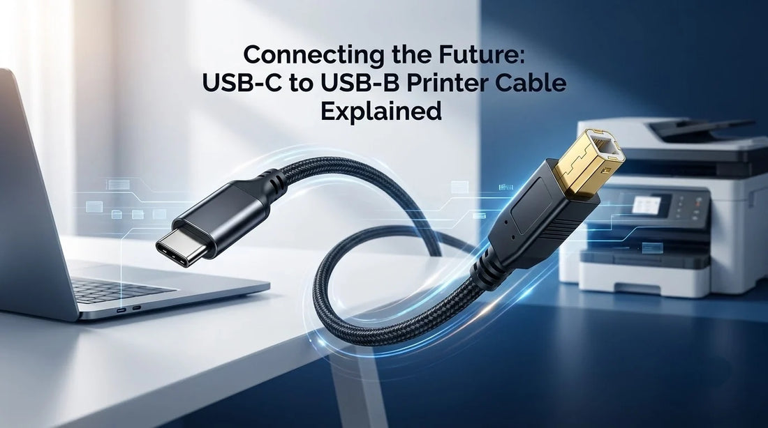 Connecting the futures: USB-C to USB-B Printer Cable Explained