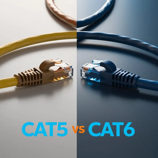 Key Difference Explained: Cat5 vs Cat6 cables FEDUS