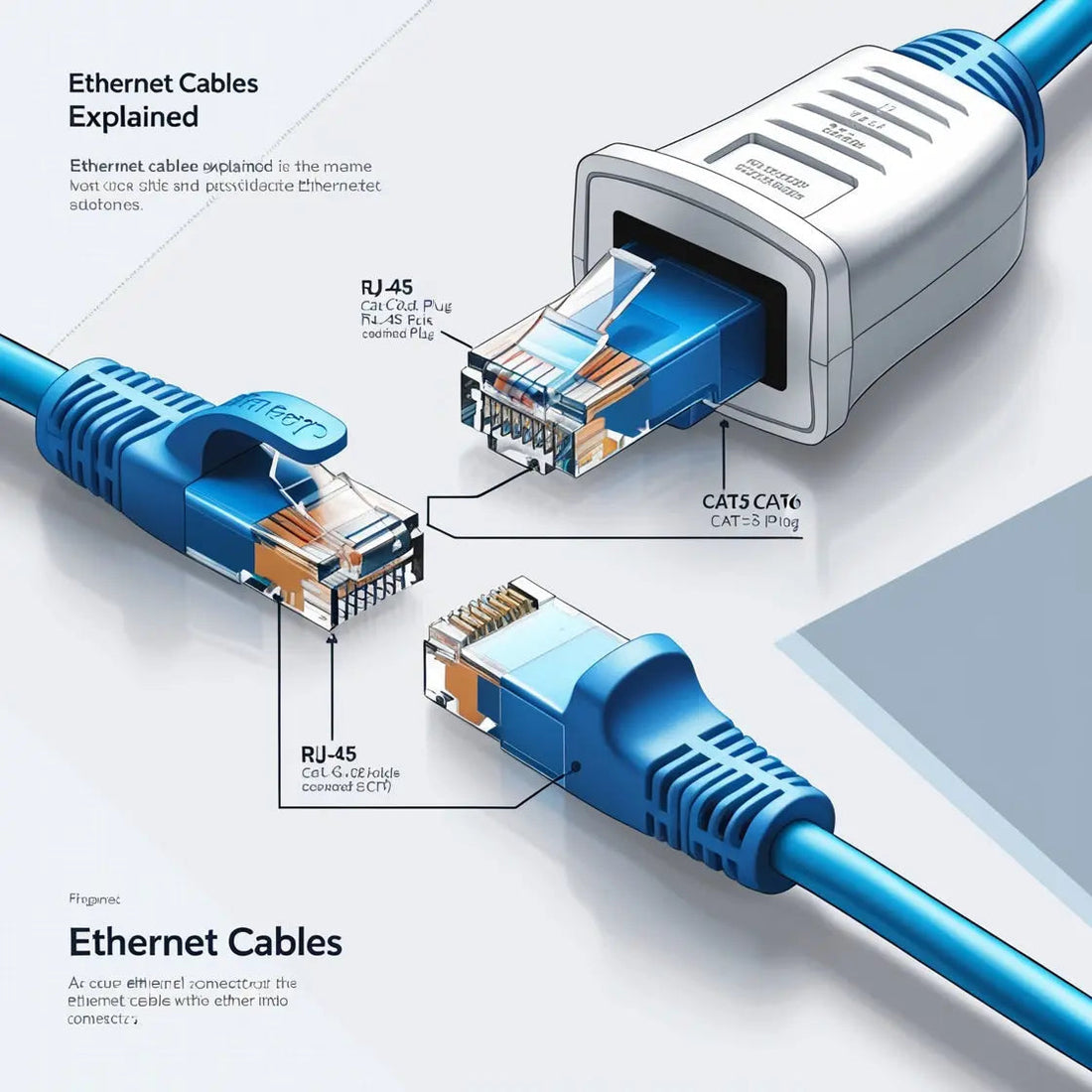Ethernet Cables Explained: Connecting Device With Male or Female Connector FEDUS