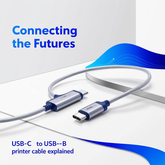 Connecting the futures: USB-C to USB-B Printer Cable Explained